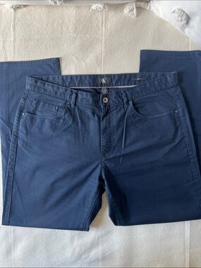 Calvin Klein Men’s Midnight Blue Slim Straight Jeans